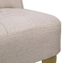 Charger l&#39;image dans la galerie, Sedia Francese in Tessuto Crema