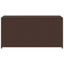 Carica l&#39;immagine nel visualizzatore di Gallery, Baule da Giardino Marrone 120x50x60 cm in Polyrattan