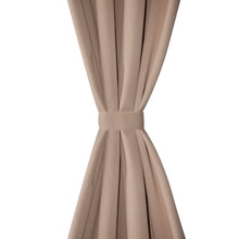 Carica l&#39;immagine nel visualizzatore di Gallery, 2 Pz Tende Oscuranti con Occhielli in Metallo 135x175 cm Crema