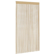 Carica l&#39;immagine nel visualizzatore di Gallery, 2 Pz Tende a Fili 140x250 cm Beige