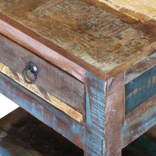 Load image into Gallery viewer, Mobiletto 1 Cassetto in Massello di Recupero 43x33x51 cm