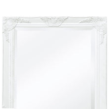 Load image into Gallery viewer, Specchio da Parete Stile Barocco 100x50 cm Bianco