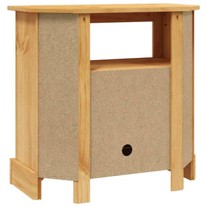 Mobiletto in Pino Messicano Marrone Naturale 80x43x78 cm