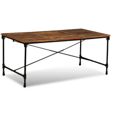 Indlæs billede til gallerivisning Tavolo da Pranzo in Legno Massello di Recupero 180 cm