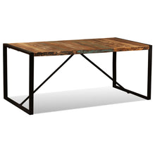 Indlæs billede til gallerivisning Tavolo da Pranzo in Legno Massello di Recupero 180 cm