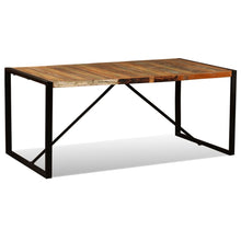 Indlæs billede til gallerivisning Tavolo da Pranzo in Legno Massello di Recupero 180 cm
