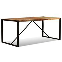 Indlæs billede til gallerivisning Tavolo da Pranzo in Legno Massello di Recupero 180 cm