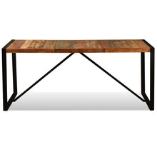 Indlæs billede til gallerivisning Tavolo da Pranzo in Legno Massello di Recupero 180 cm