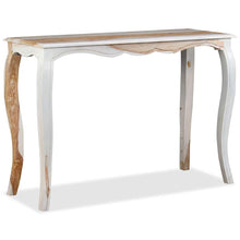 Laden Sie das Bild in den Galerie-Viewer, Tavolo Consolle in Legno Massello di Acacia 110x40x76 cm