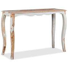 Laden Sie das Bild in den Galerie-Viewer, Tavolo Consolle in Legno Massello di Acacia 110x40x76 cm