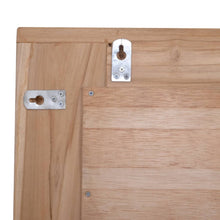 Carica l&#39;immagine nel visualizzatore di Gallery, Specchio Decorativo in Legno di Teak 90x60 cm Rettangolare