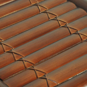 Tavolino 40x40x40 cm in Bambù Marrone Scuro