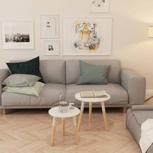 Indlæs billede til gallerivisning Set 2 Tavolini in Legno Massello di Pino Bianchi