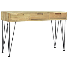 Load image into Gallery viewer, Mobiletto Consolle 120x35x76 cm in Legno Massello di Teak