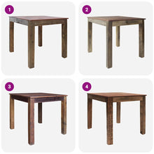 Carica l&#39;immagine nel visualizzatore di Gallery, Tavolo da Pranzo in Legno Massello di Recupero Misto 82x80x76cm