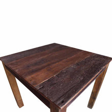 Carica l&#39;immagine nel visualizzatore di Gallery, Tavolo da Pranzo in Legno Massello di Recupero Misto 82x80x76cm