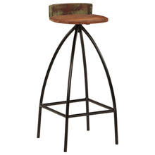 Laden Sie das Bild in den Galerie-Viewer, Sgabelli da Bar 2 pz in Legno Massello di Recupero