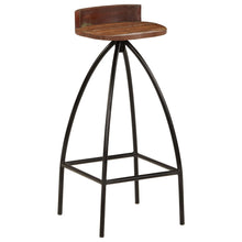 Laden Sie das Bild in den Galerie-Viewer, Sgabelli da Bar 2 pz in Legno Massello di Recupero