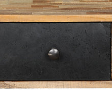 Laden Sie das Bild in den Galerie-Viewer, Tavolo Consolle in Legno Massello di Teak 120x30x76 cm