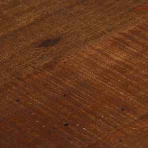Sgabelli da Bar 2 pz in Legno Massello di Recupero