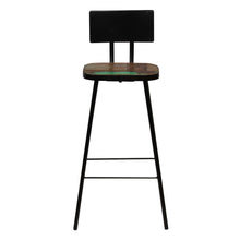 Carica l&#39;immagine nel visualizzatore di Gallery, Sgabelli da Bar 2 pz in Legno Massello di Recupero