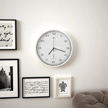 Charger l&#39;image dans la galerie, Orologio a Parete Radiocontrollato Movimento Quarzo 31cm Bianco