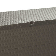 Load image into Gallery viewer, Baule da Giardino Marrone 120x56x63 cm in Rattan PP