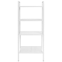 Carica l&#39;immagine nel visualizzatore di Gallery, Libreria Scaletta con 4 Ripiani in Metallo Bianco