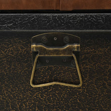 Load image into Gallery viewer, Cassapanca in Legno Massello di Abete e Similpelle 80,5x41x50cm