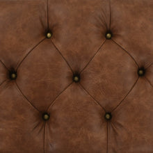 Load image into Gallery viewer, Cassapanca in Legno Massello di Abete e Similpelle 80,5x41x50cm
