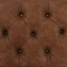 Indlæs billede til gallerivisning Cassapanca in Legno Massello di Abete e Similpelle 80,5x41x50cm