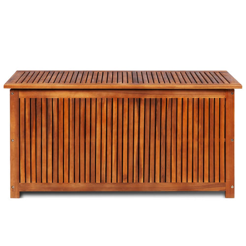 Baule da Giardino 117x50x58 cm in Massello di Acacia
