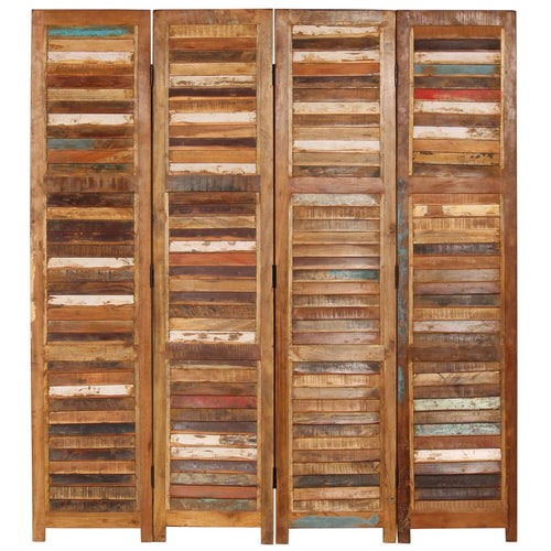 Separè in Legno Massello di Recupero 170 cm