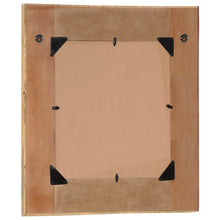 Laden Sie das Bild in den Galerie-Viewer, Specchio da Parete in Legno Massello di Recupero 60x60 cm