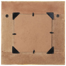 Laden Sie das Bild in den Galerie-Viewer, Specchio da Parete in Legno Massello di Recupero 60x60 cm