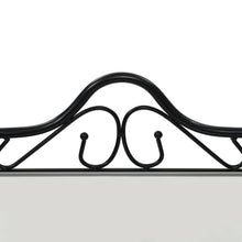 Load image into Gallery viewer, Comodini Set 2pz in Acciaio e Vetro Temperato 45x30,5x60cm Nero