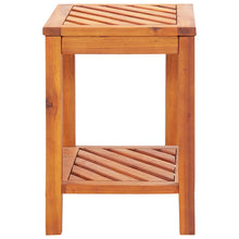 Indlæs billede til gallerivisning Tavolinetto in Legno Massello di Acacia 45x33x45 cm
