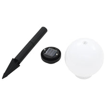 Carica l&#39;immagine nel visualizzatore di Gallery, Lampade Solari da Esterni Sferiche 4pz LED RGB 15cm