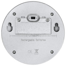 Indlæs billede til gallerivisning Lampade Solari da Parete da Esterni a LED 12 pz Rotonde Argento