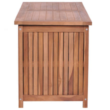 Carica l&#39;immagine nel visualizzatore di Gallery, Baule da Giardino 120x50x58 cm in Massello di Teak
