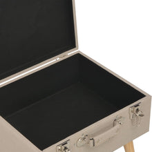 Charger l&#39;image dans la galerie, Pouf Contenitore 40 cm in Tessuto Beige