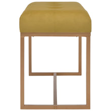 Load image into Gallery viewer, Panca Ottomana 80 cm in Velluto Senape