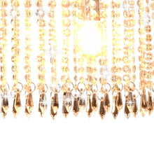 Carica l&#39;immagine nel visualizzatore di Gallery, Lampadario con Perle di Cristallo Argento 104 cm E14