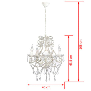 Candelabro con 2800 Cristalli