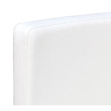 Laden Sie das Bild in den Galerie-Viewer, Sedie da Pranzo 2 pz Bianche in Similpelle