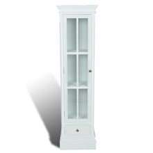 Carica l&#39;immagine nel visualizzatore di Gallery, Armadietto con Libreria Elegante con 3 Scaffali Bianco in Legno