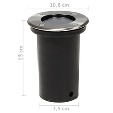 Load image into Gallery viewer, Faretti Carrabili da Esterno 12 pz Rotondi