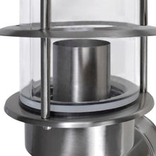 Carica l&#39;immagine nel visualizzatore di Gallery, Lampada a parete da giardino patio acciaio inox da esterno