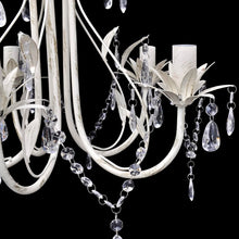 Charger l&#39;image dans la galerie, Lampadario da Soffitto in Cristallo con 5 Portalampade