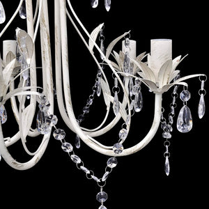 Lampadario da Soffitto in Cristallo con 5 Portalampade